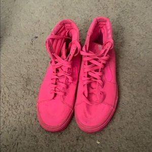 Neon Pink Vans